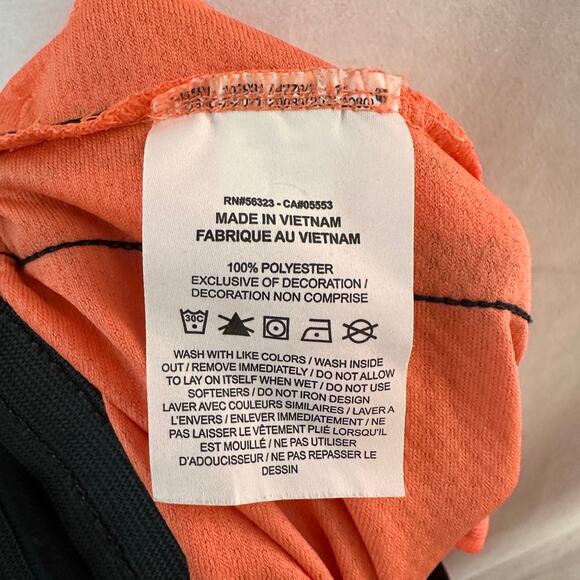 Nike Men's DNA Dri-Fit Basketball Shorts 8" Neon Orange Athletic Hoops XL - Picture 7 of 7